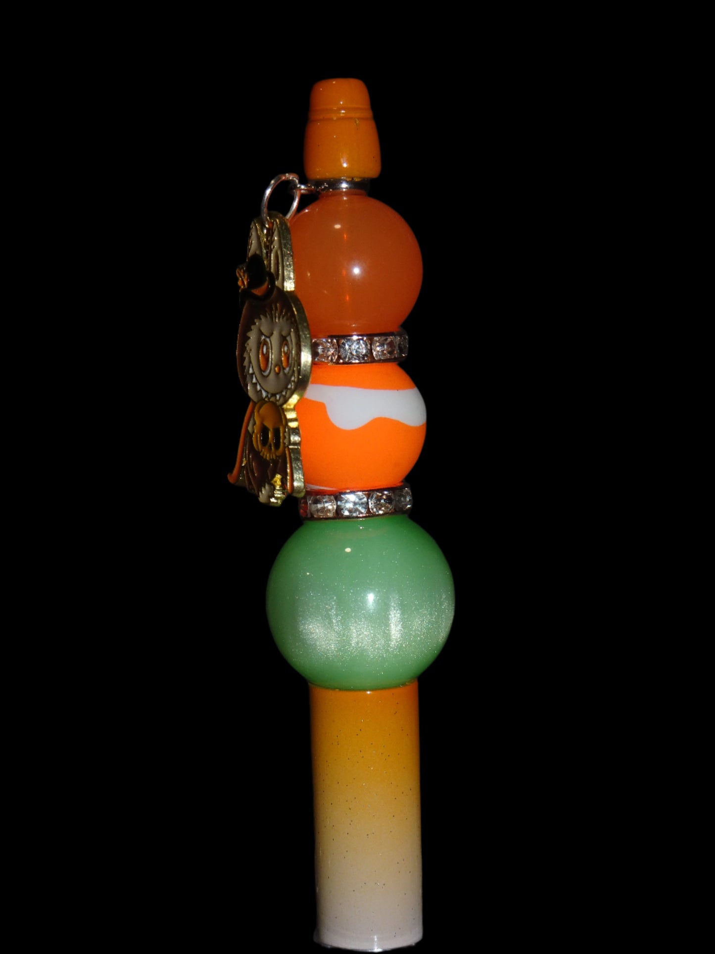 Pumpkin Labubu Charm Pen