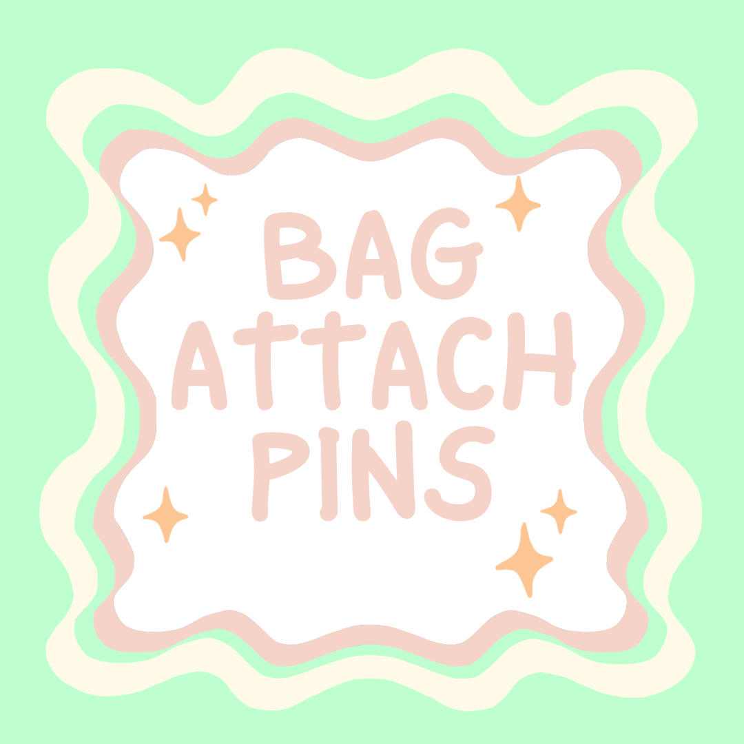 BAG ATTACHMENT PINS