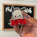 Pochacco Badge Reel