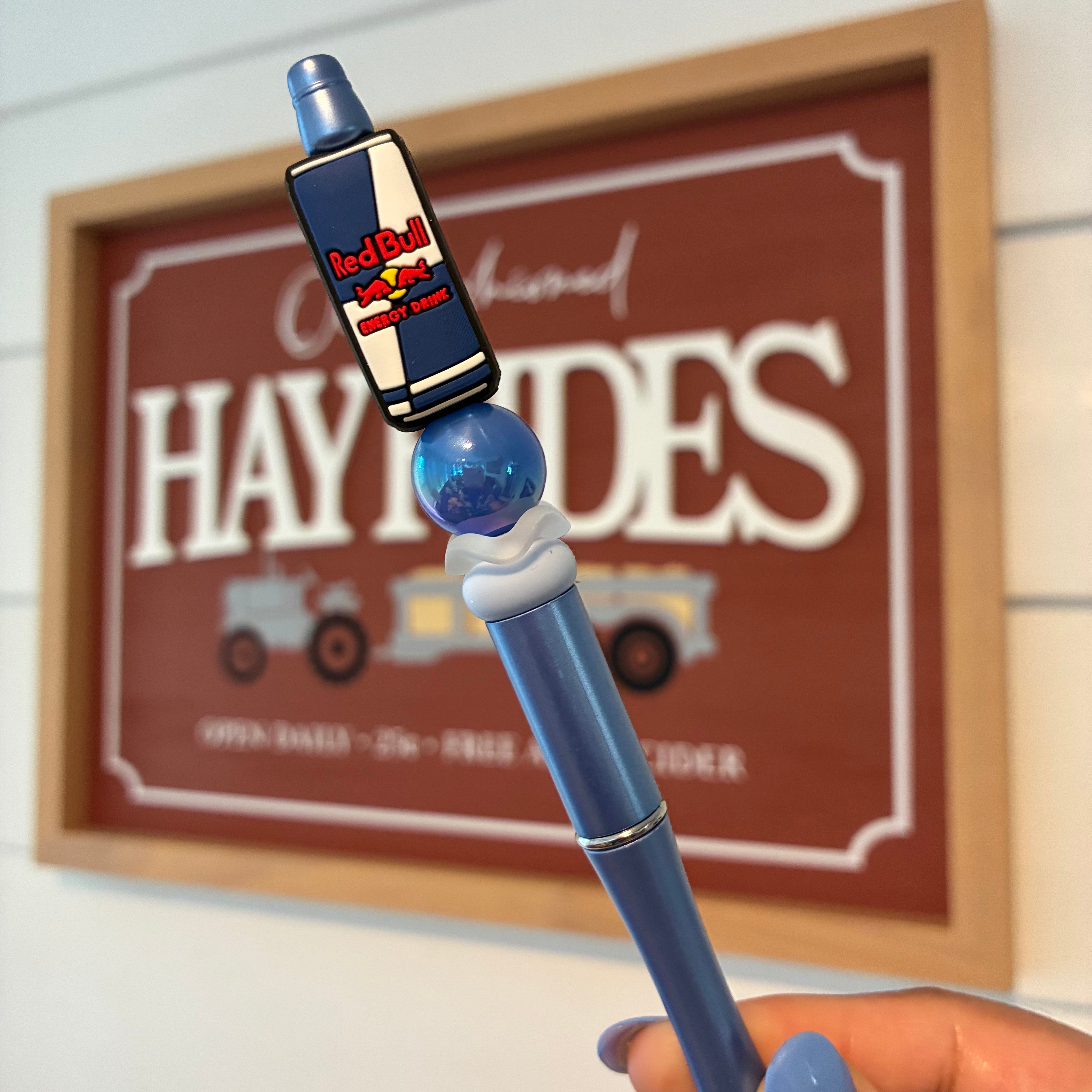Red B Pen