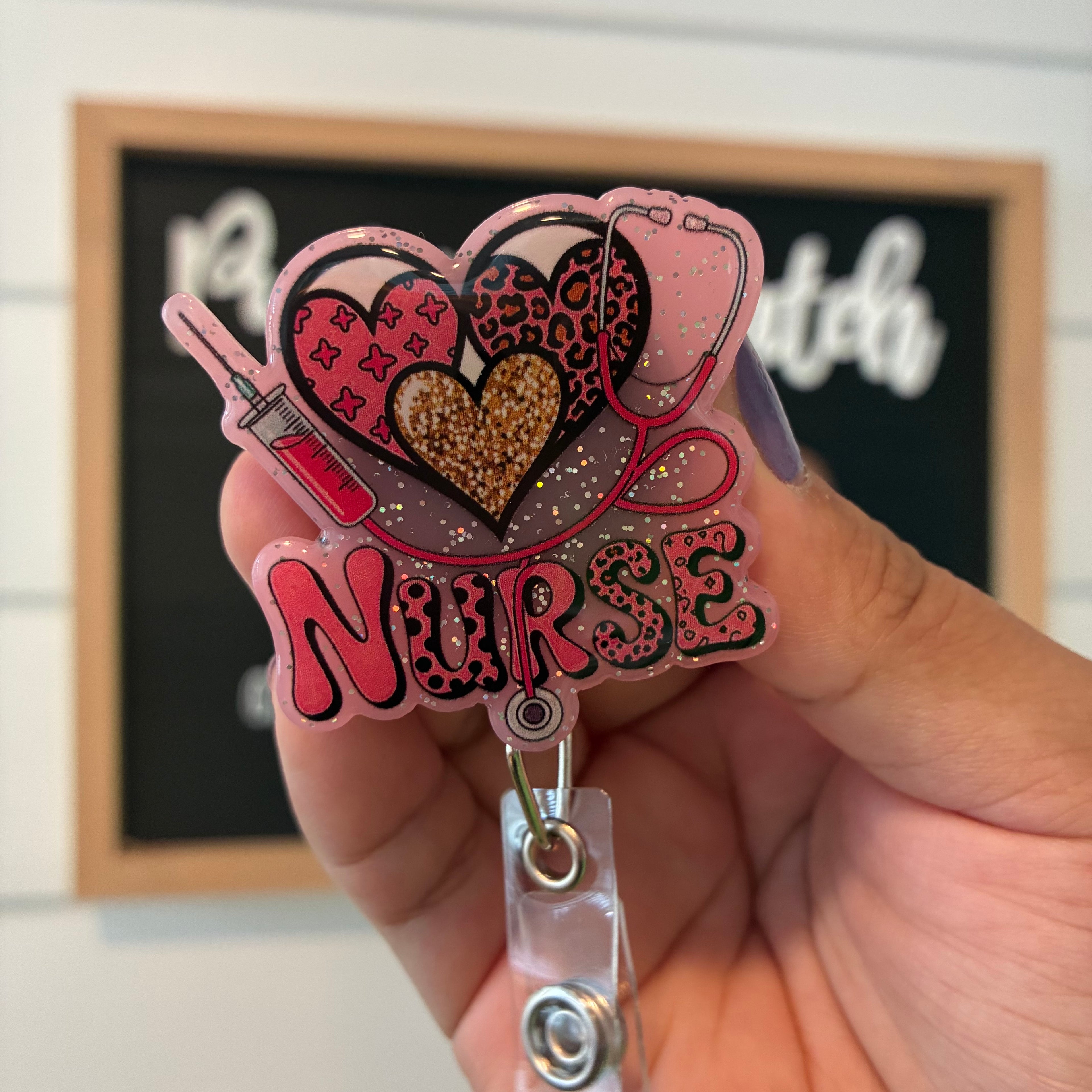 Nurse Badge Reel