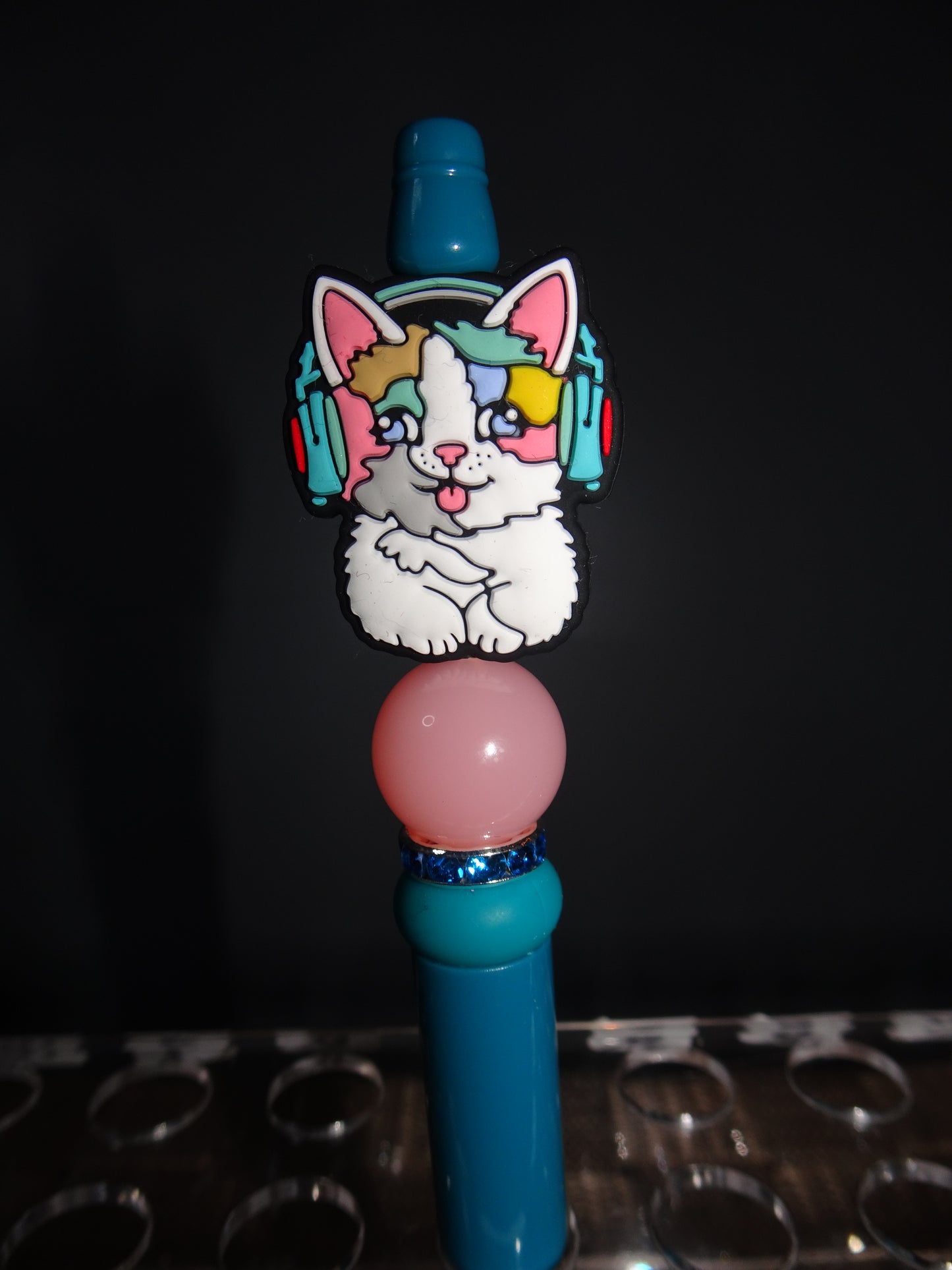 Cat on Headphones
