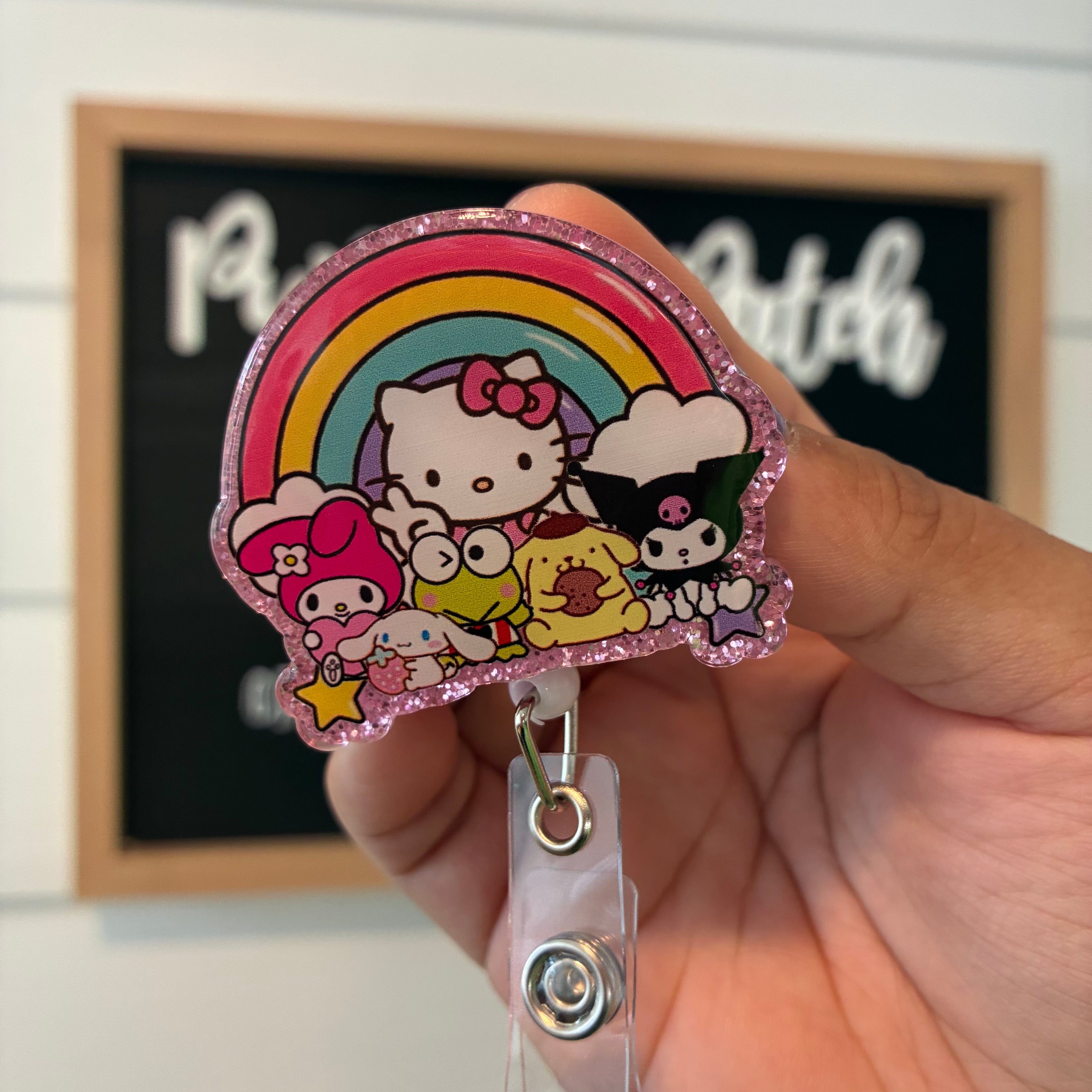 San Rio Friends Badge Reel