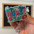 Nurse Life Badge Reel