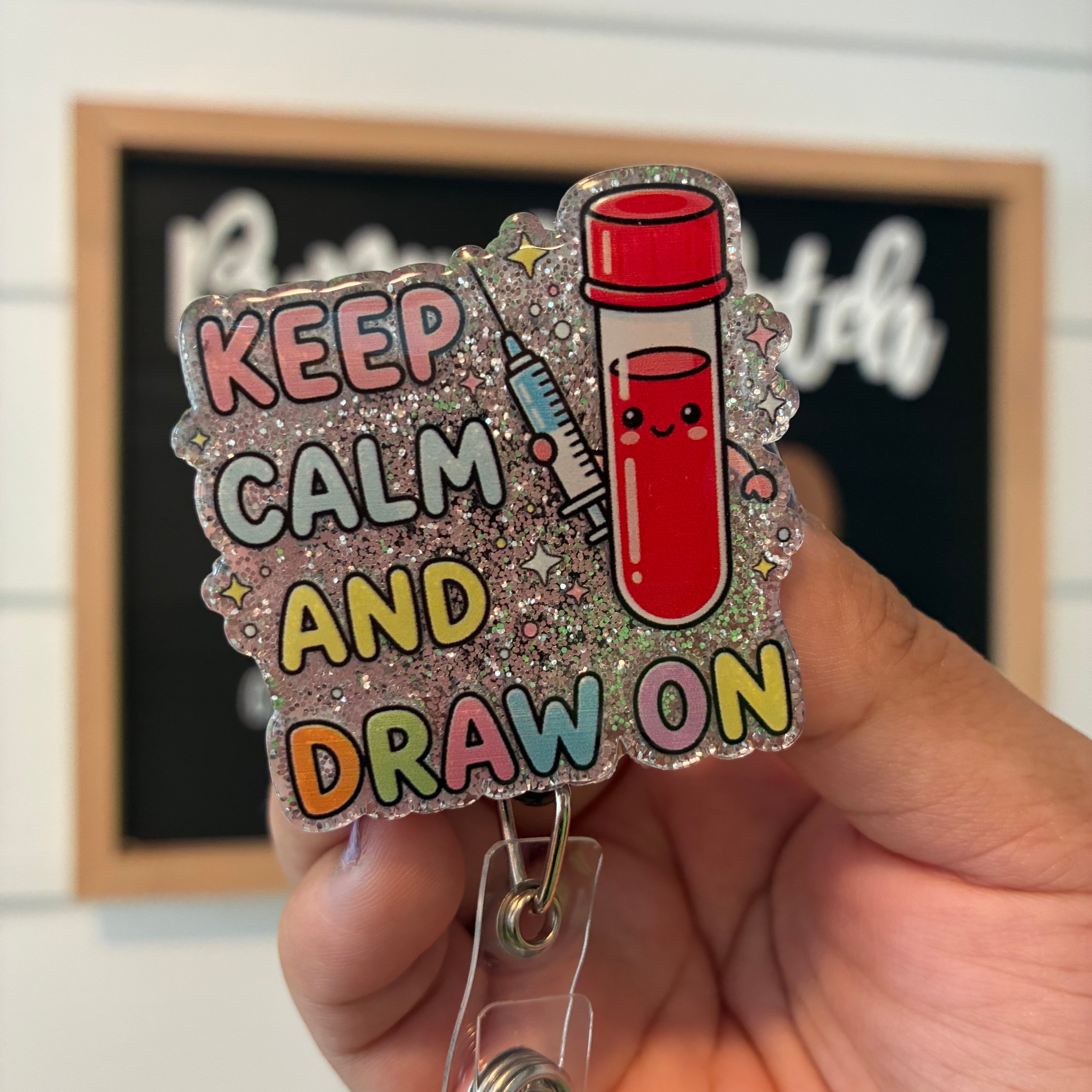 Phlebotomist Badge Reel