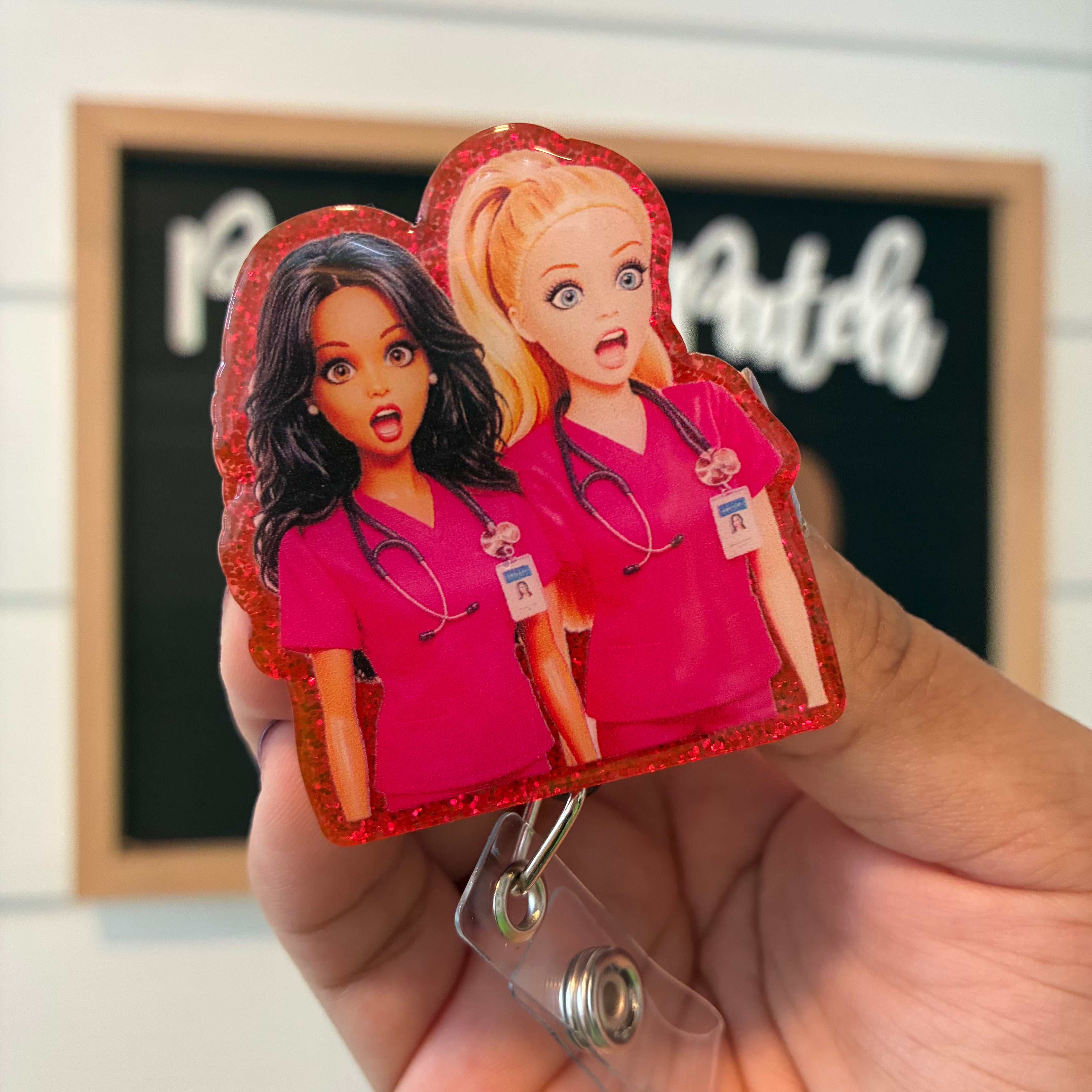 Girls Badge Reel