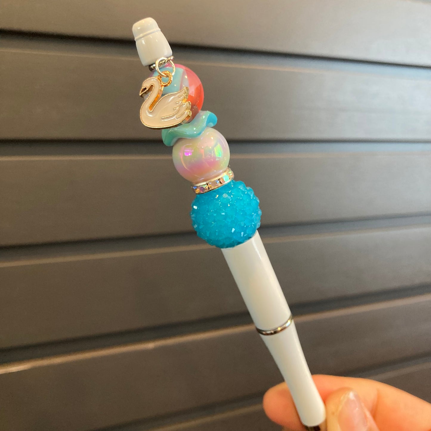 Swan Charm Pen
