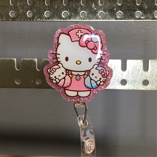 Peds Nurse Badge Reel