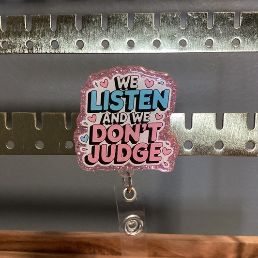 We Listen Badge Reel