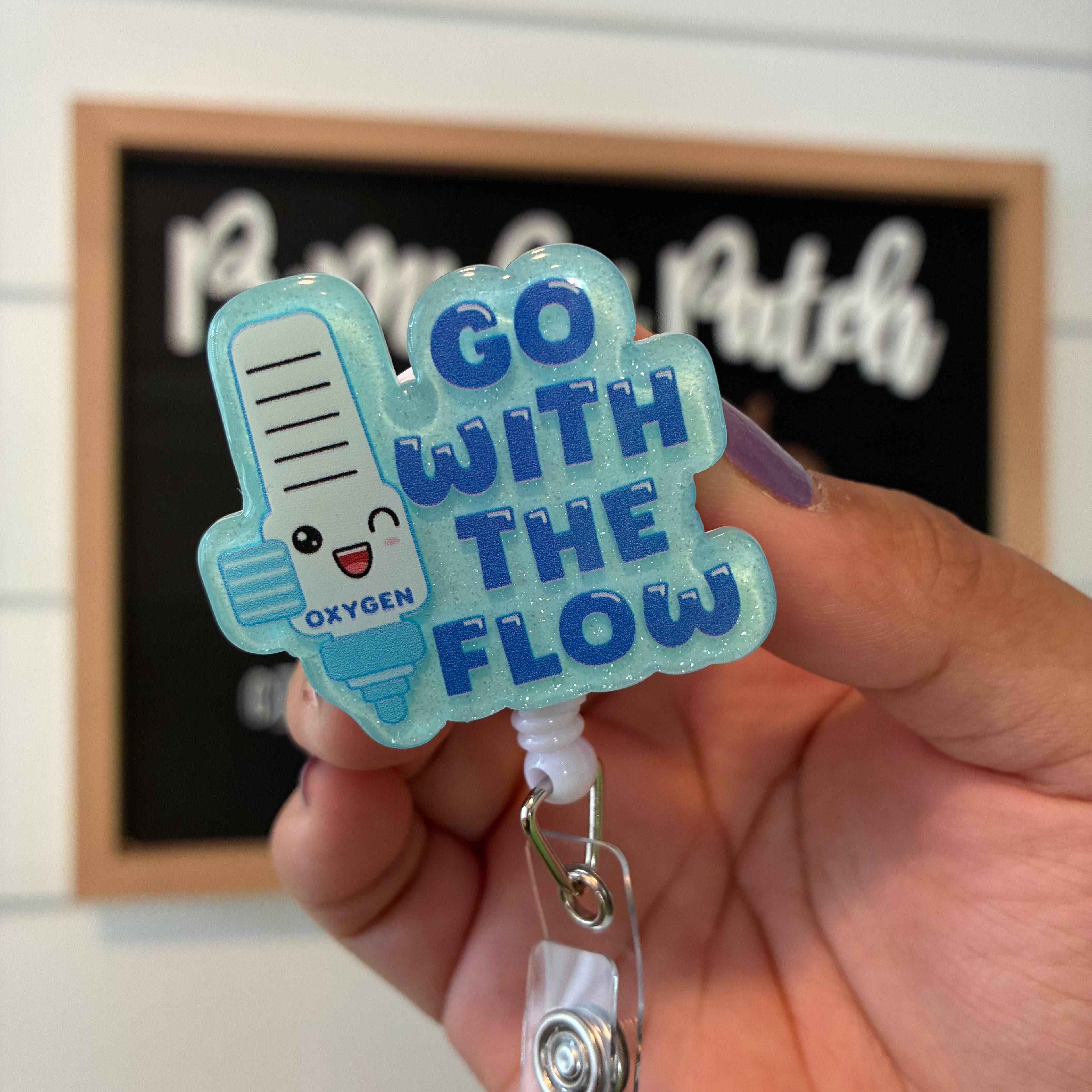 Oxygen Badge Reel