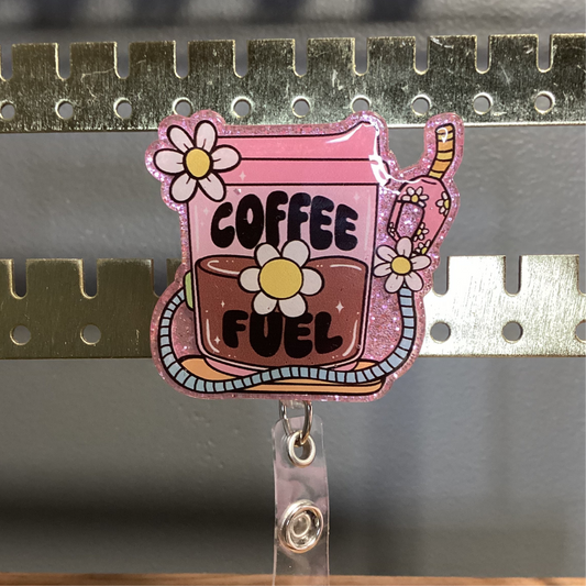 Coffee Fuel Badge Reel