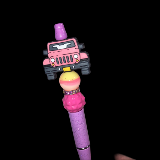 Pink Jeep