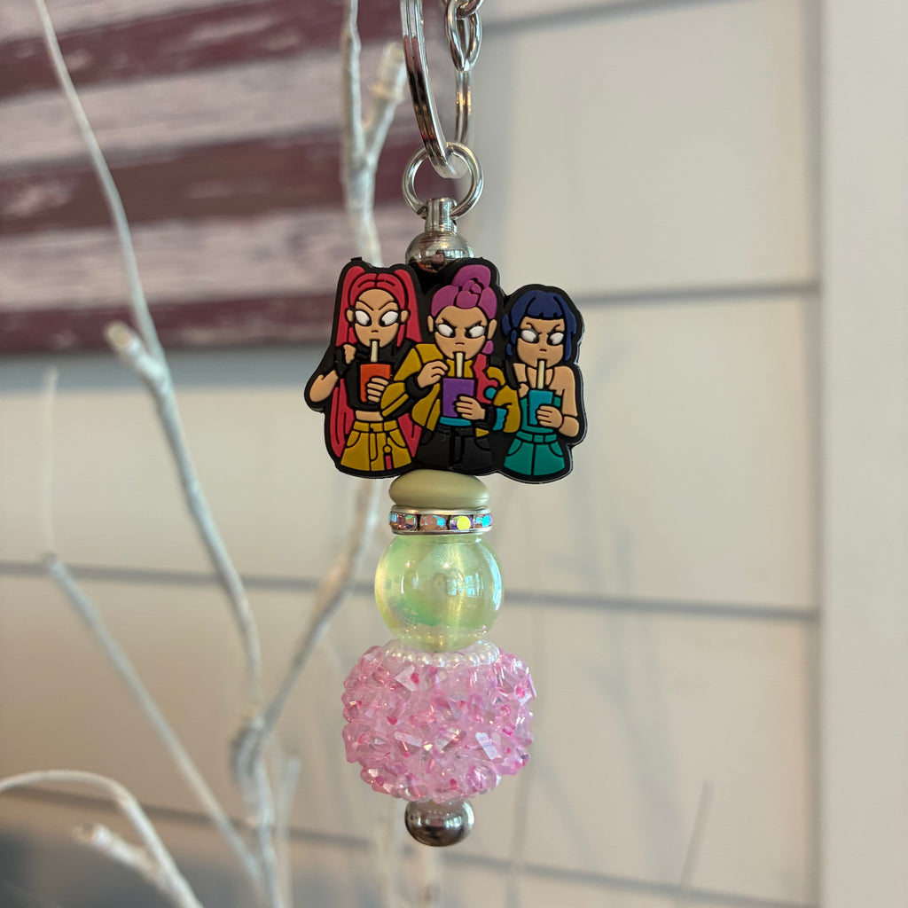 BEADABLE KEYCHAINS