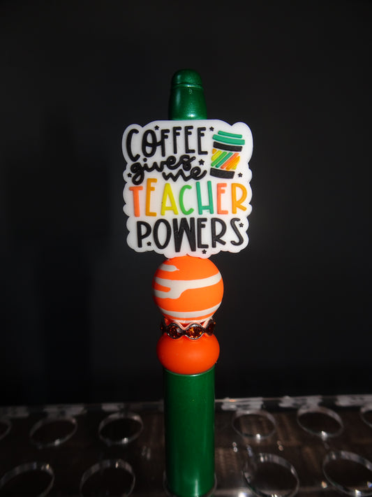 Teacher Powers Pen