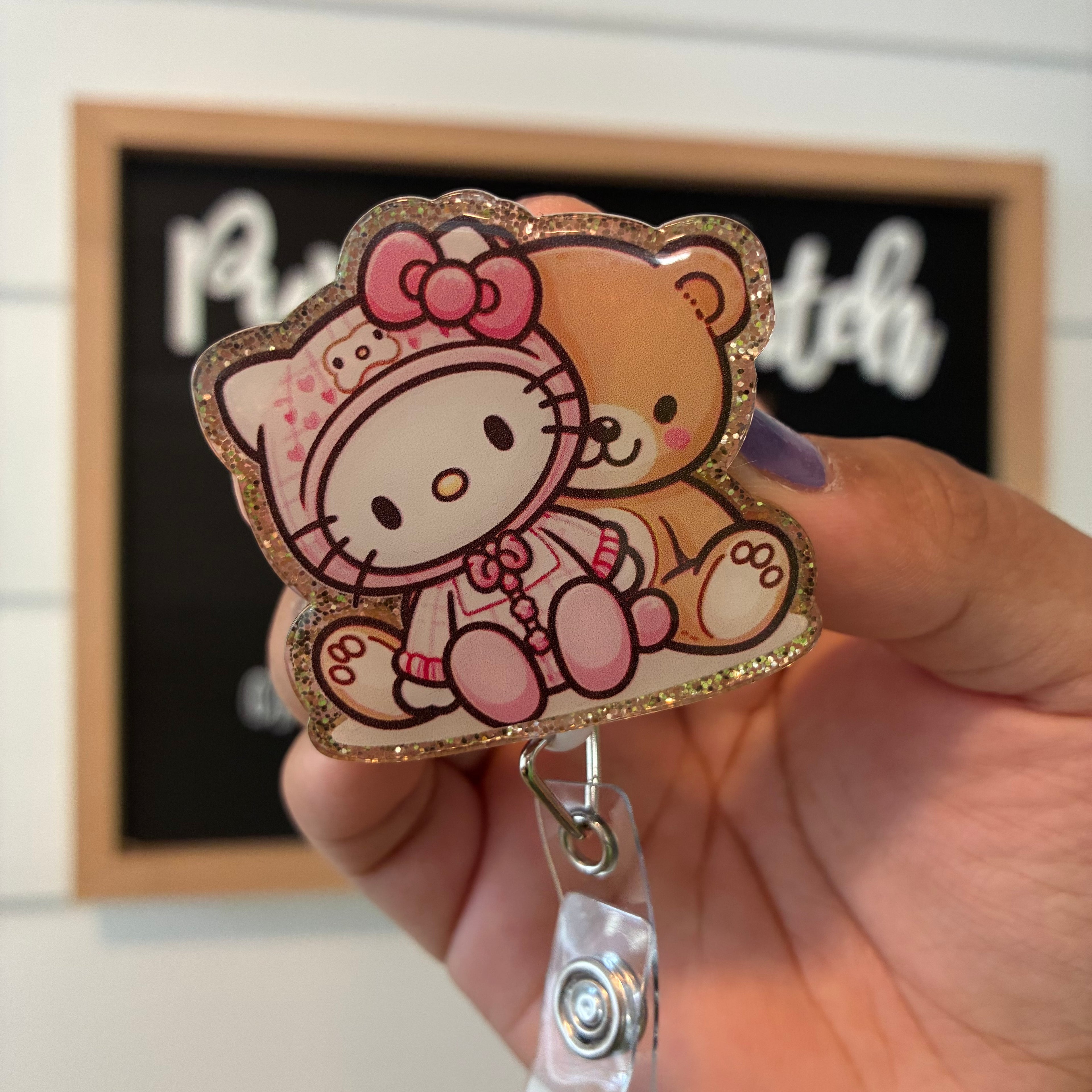 HK Bear Badge Reel