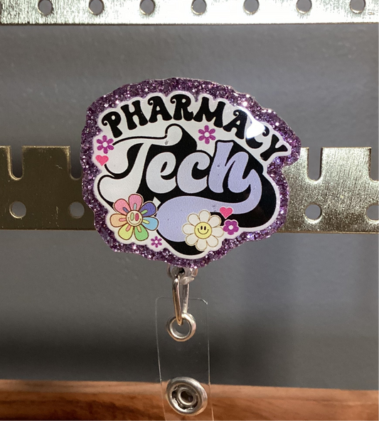 Pharmacy Tech Badge Reel