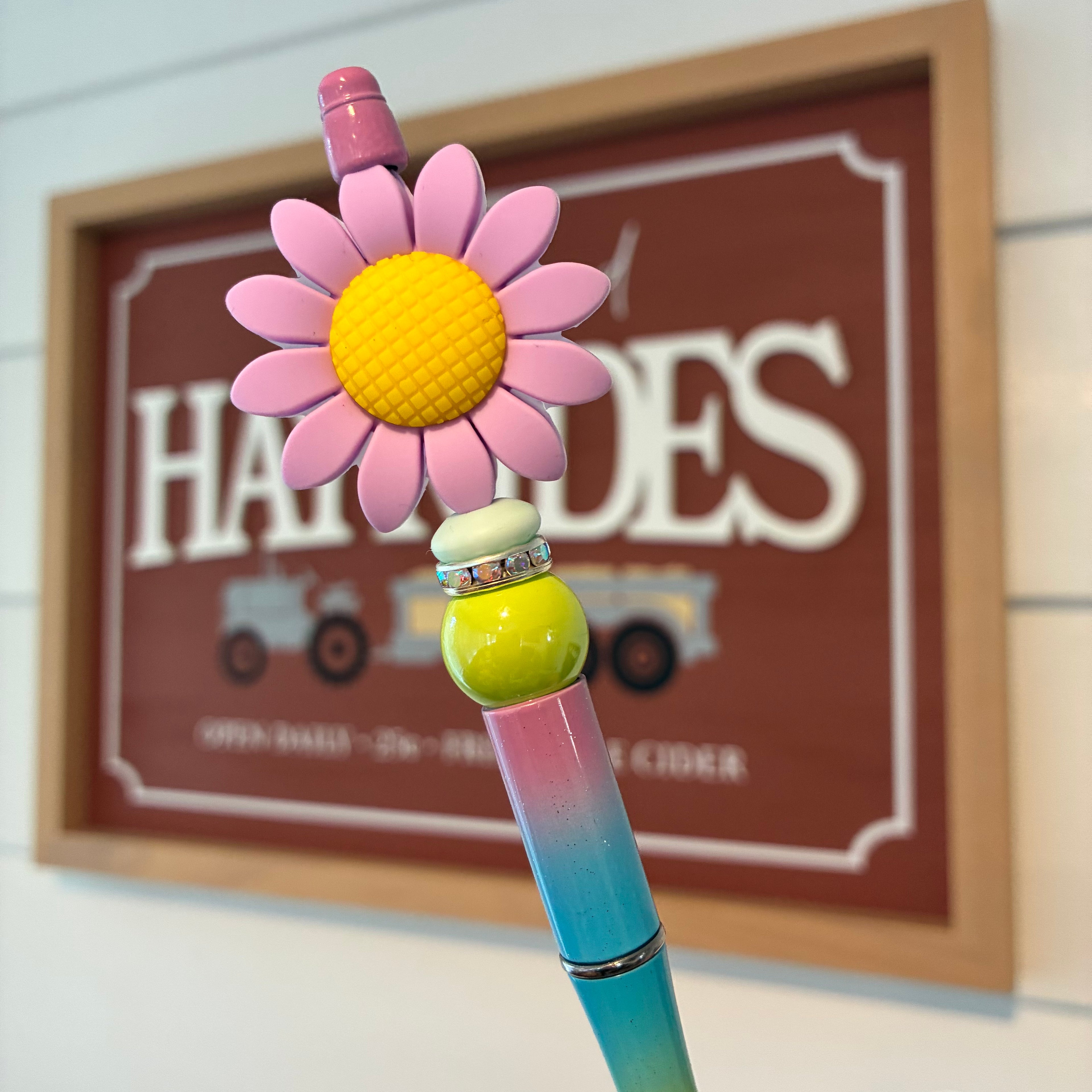 Purple Flower Pen