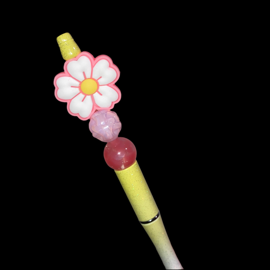 Pink White Flower