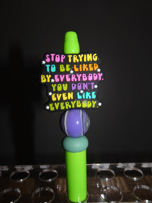 *EXCLUSIVE* Stop Trying To Be