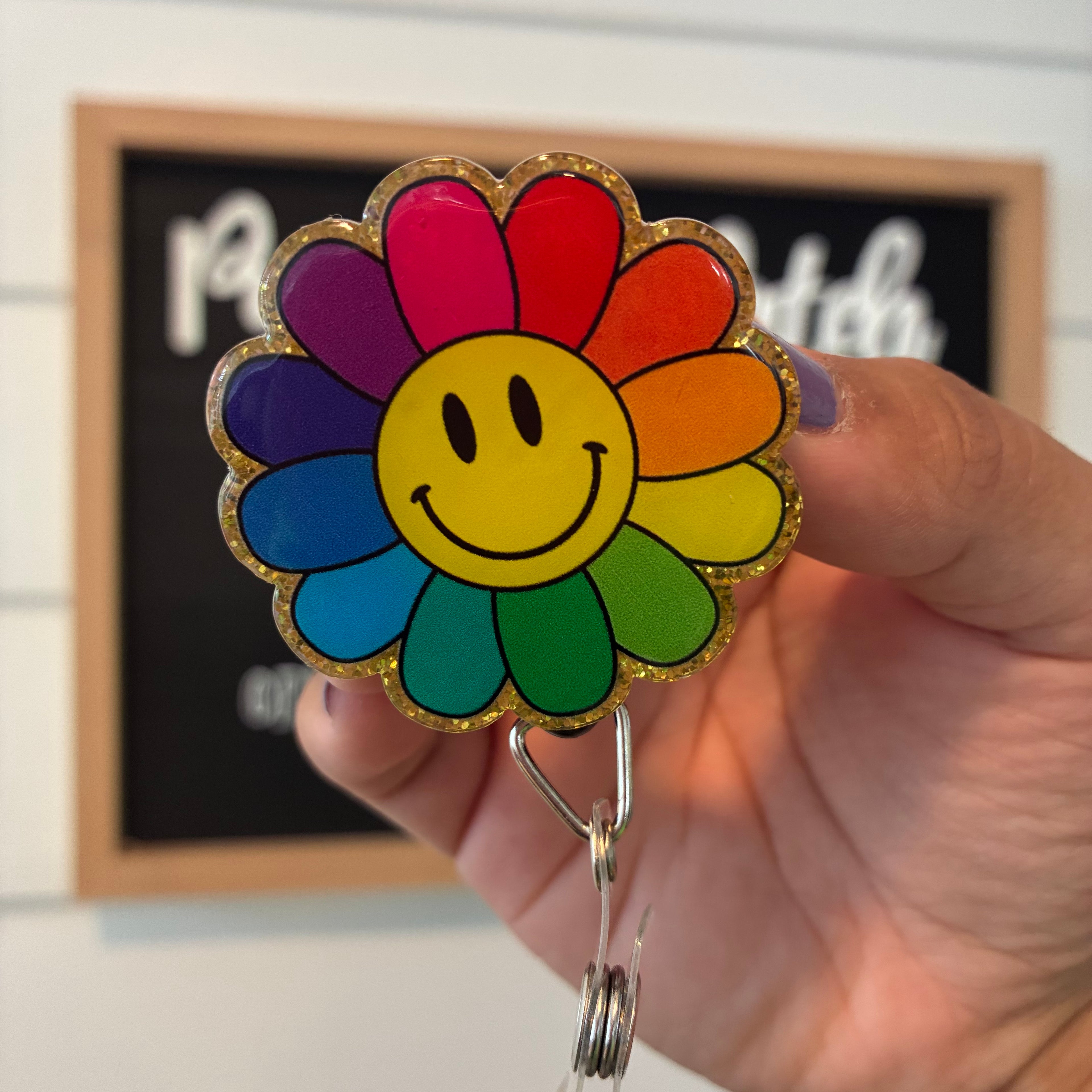 Sunshine Smile Badge Reel