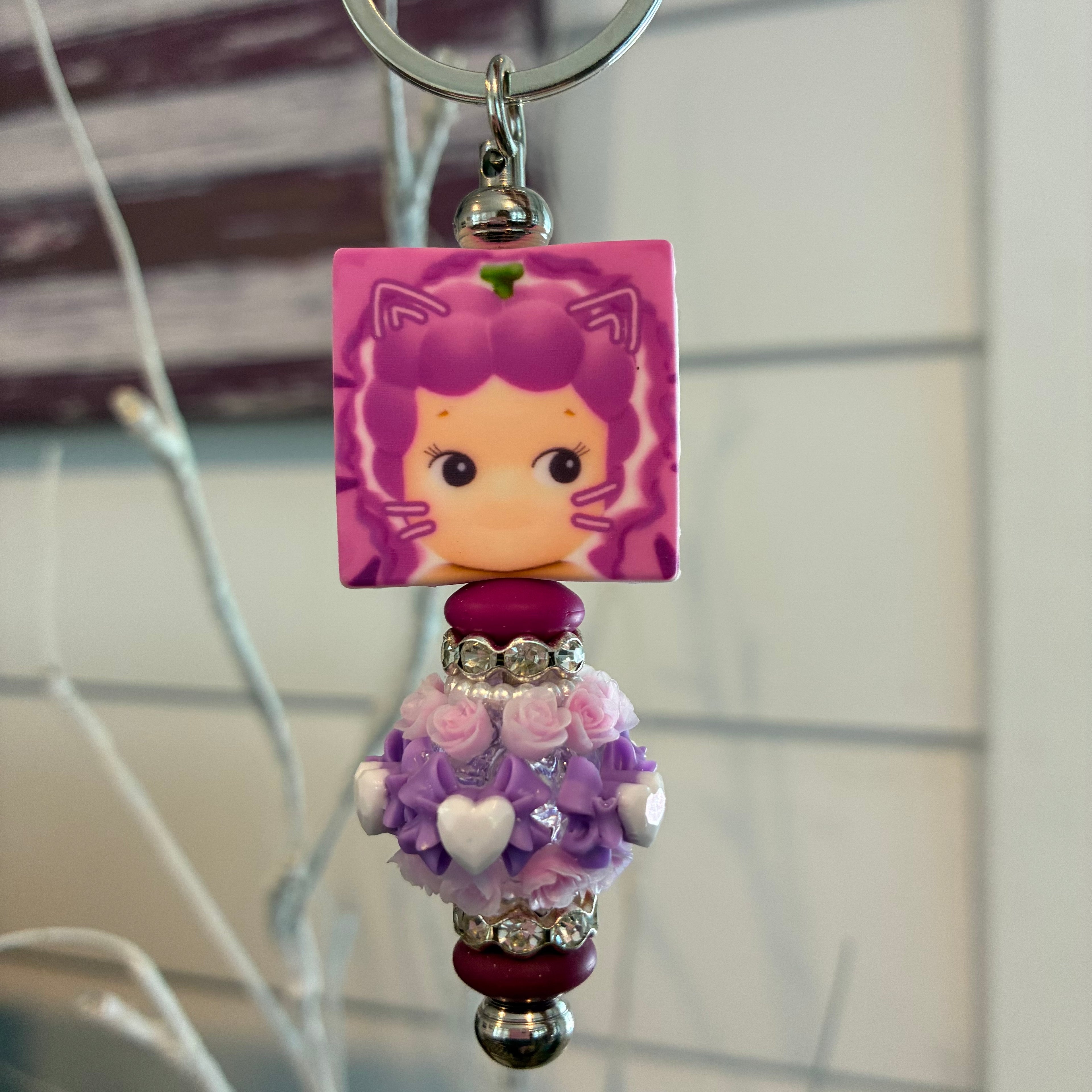 BEADABLE KEYCHAINS