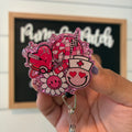 Nurse Smile Badge Reel