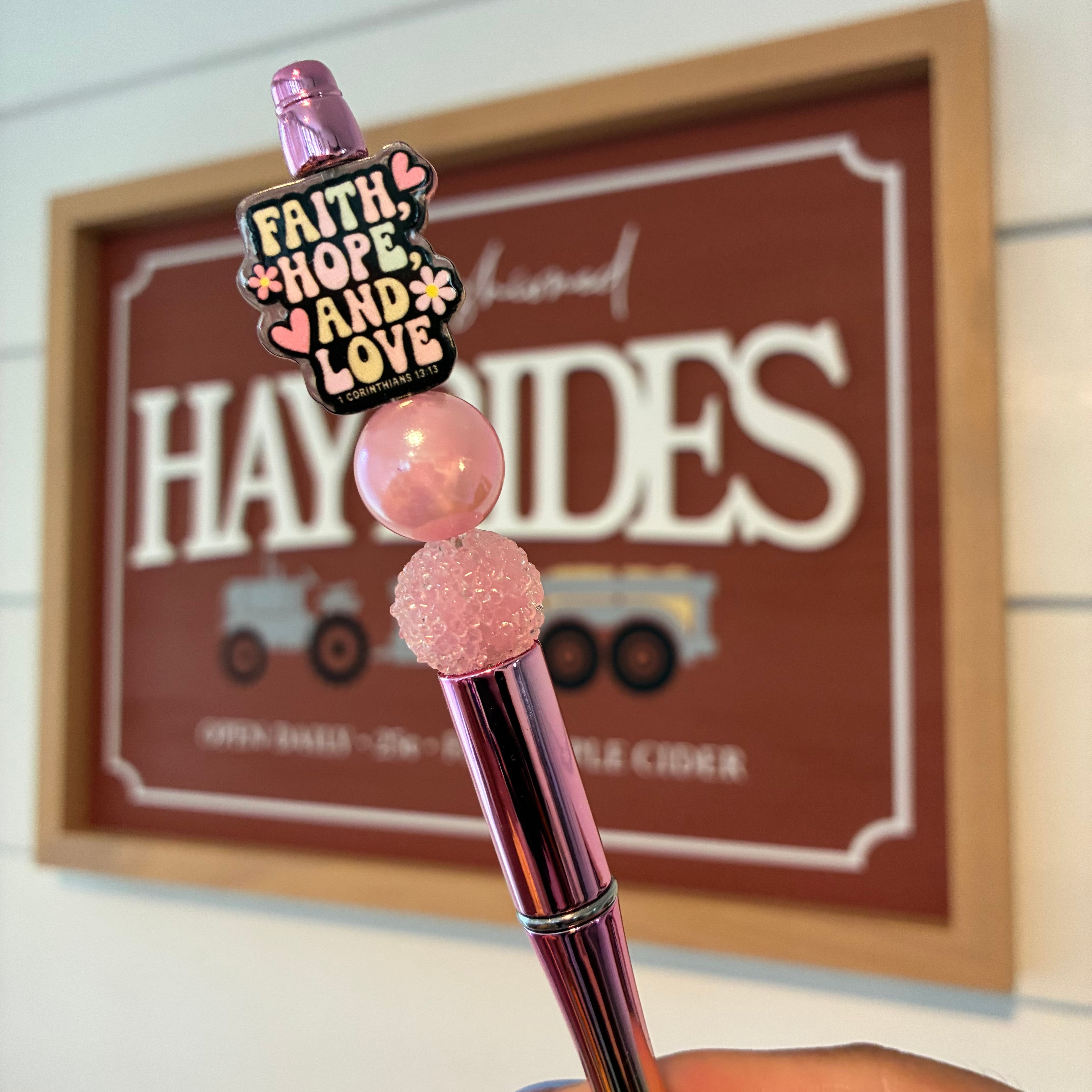 Faith Hope Love Pen