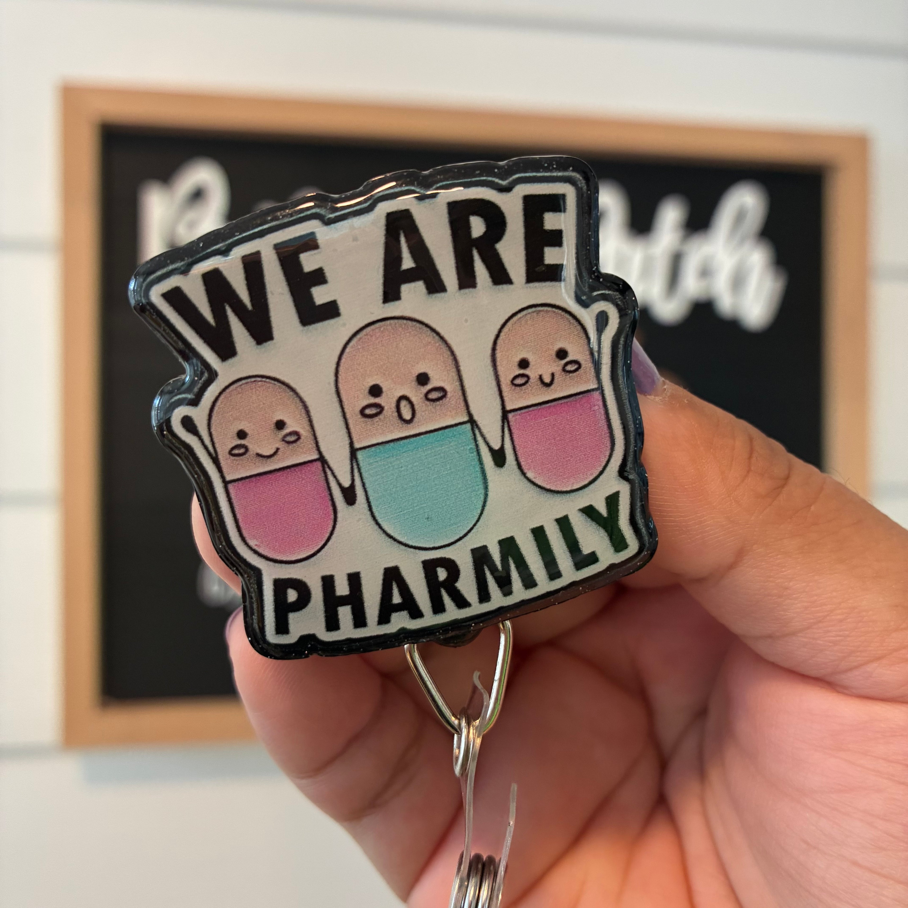 Pharmacist Badge Reel