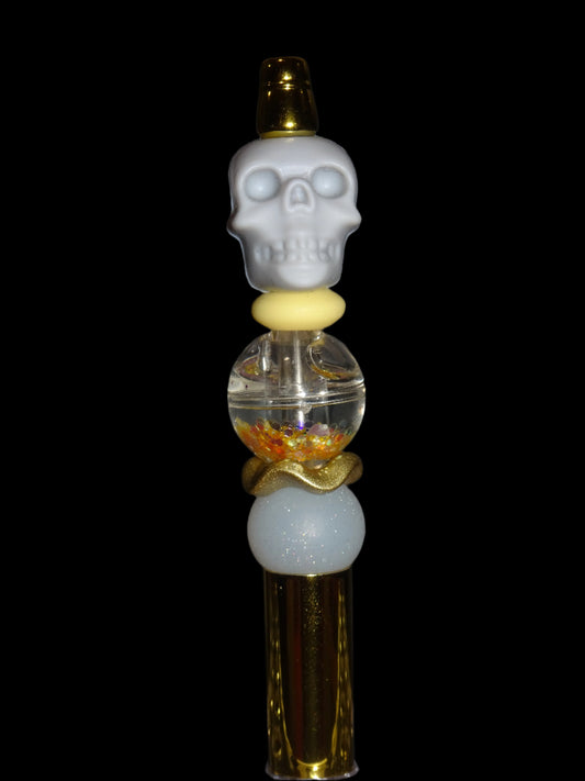 Grey Skull Pen