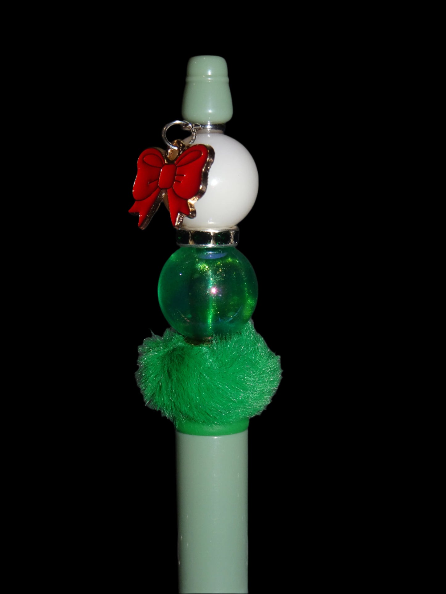 Red Ribbon Charm Pen