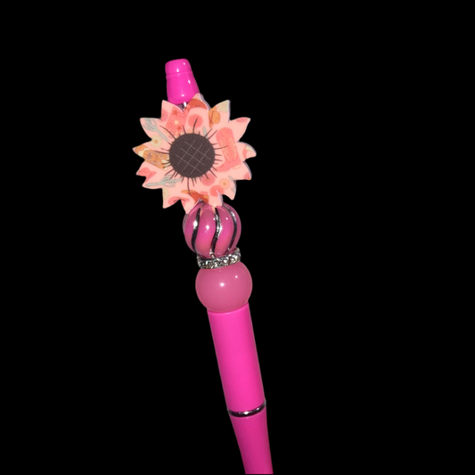 Printed Cowgirl Flower