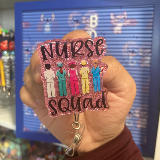 Nurse Squad Badge Reel