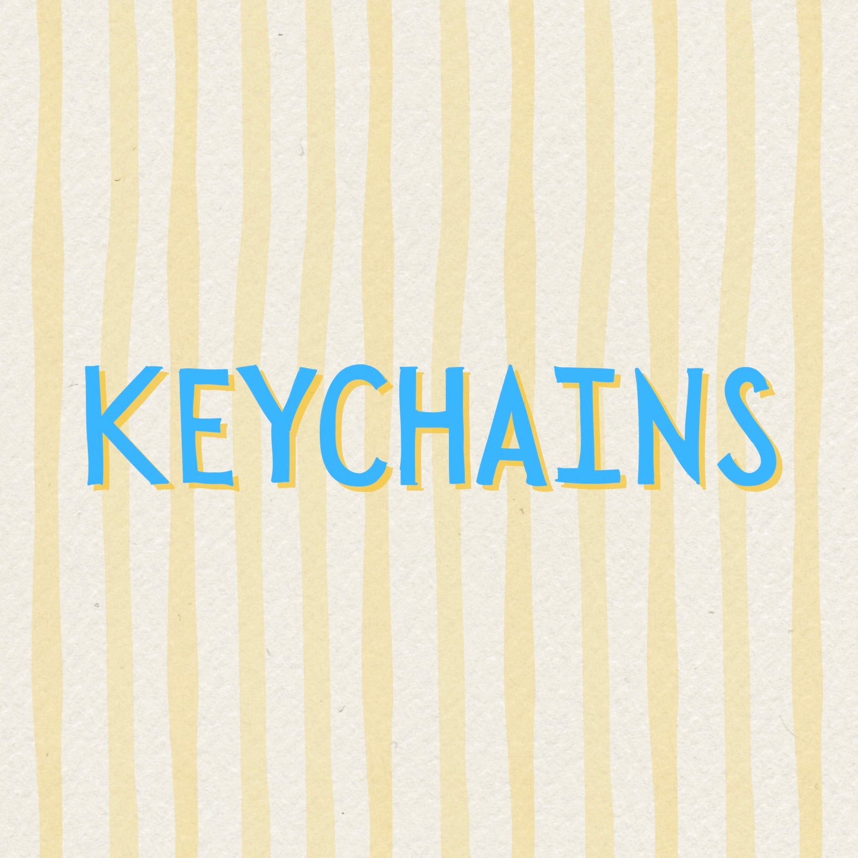 BEADABLE KEYCHAINS