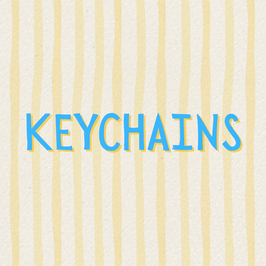 BEADABLE KEYCHAINS