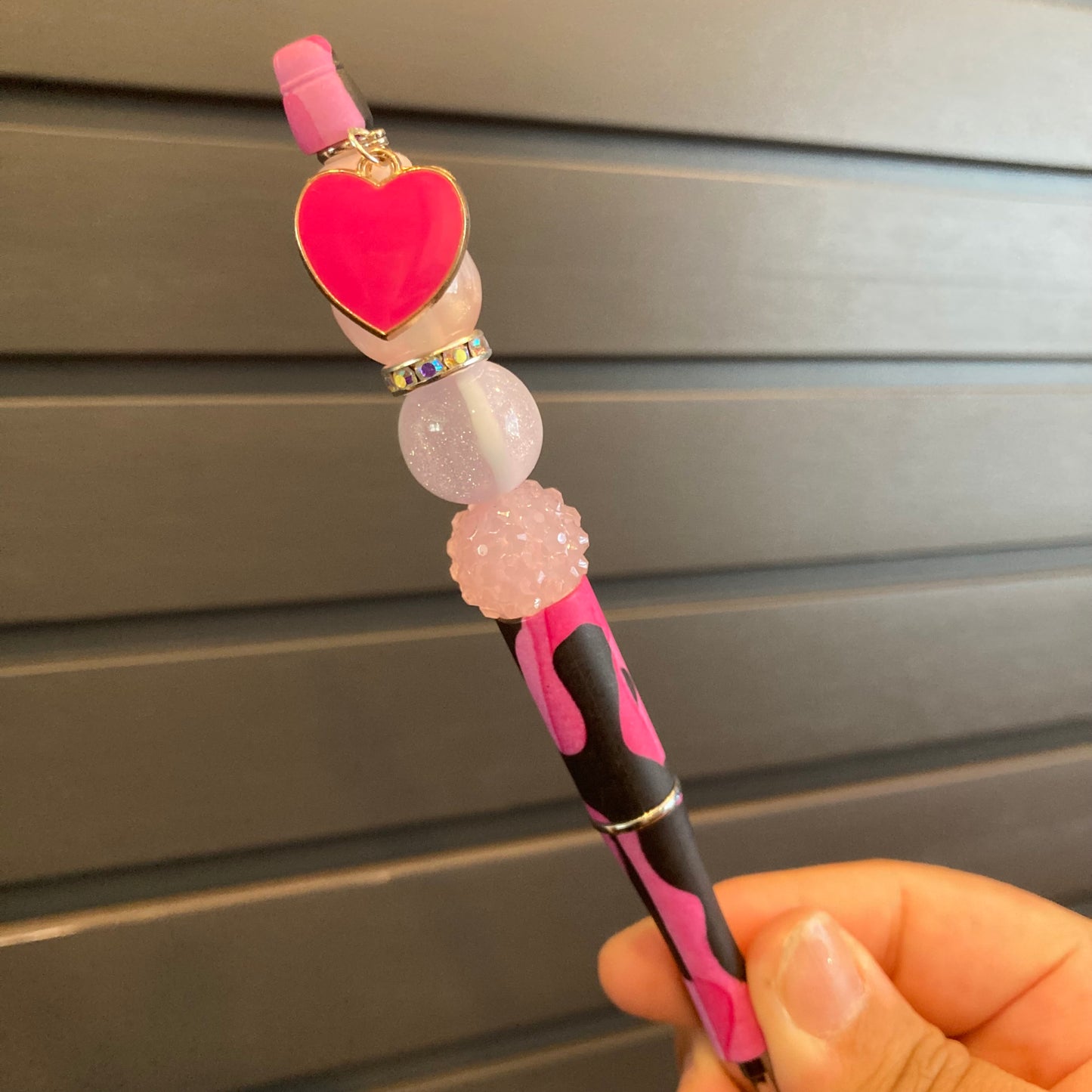 Big Heart Charm Pen