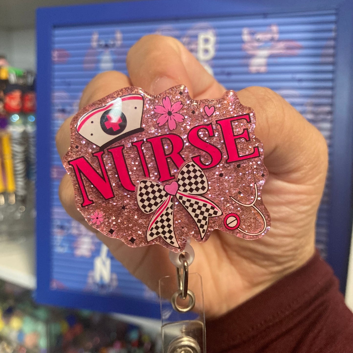 Nurse Badge Reel